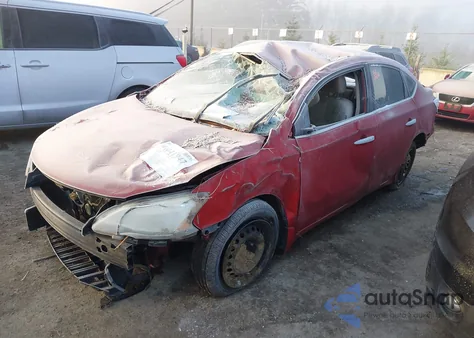 2014 Nissan Sentra Sv from USA, damaged, VIN 3N1AB7AP6EY328929